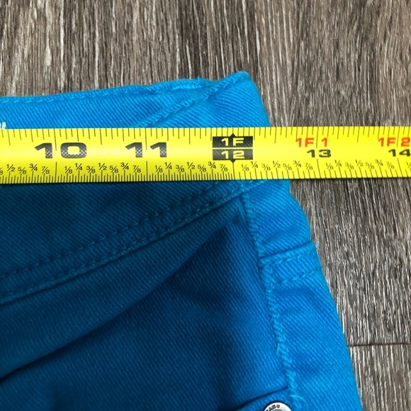 Imperial Star Girls Skinny Jeans in Bright Turquoise - Size 12 - Picture 8 of 8